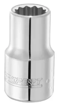 Expert by Facom 30mm Bi-Hex Socket With 1/2 in Drive, Length 41 mm