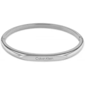 Ladies CALVIN KLEIN Stainless Steel Faceted Bar Family Stainless Steel