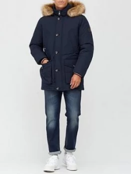 Tommy Hilfiger Hampton Down Fill Parka - Navy Size M Men