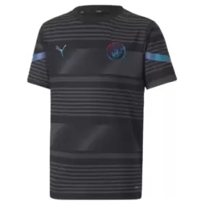 Puma Manchester City PM Jersey Juniors - Black