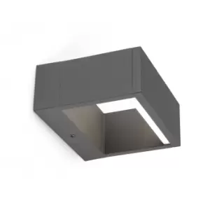 Alp LED Outdoor Wall Light Dark Grey IP54