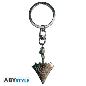 Disney - Mary Poppins/ Umbrella Metal Keyring