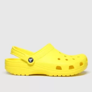 Crocs Yellow Classic Clog Sandals