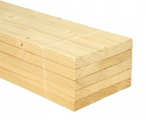 Wickes Whitewood PSE 18 x 144 x 2400mm Pack 5