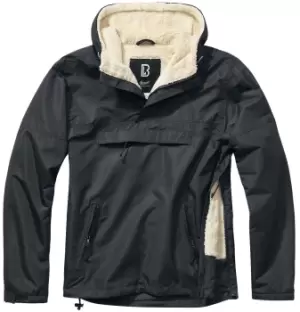 Brandit Windbreaker Sherpa Windbreaker black