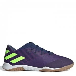 adidas Nemeziz Messi 19.3 Football Trainers Indoor - Indigo/Green