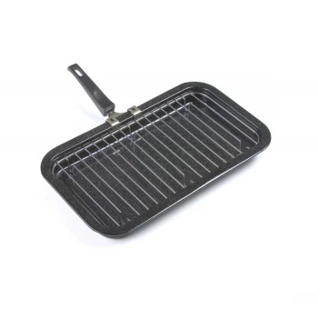 Falcon Black Enamel Grill Pan 40cm x 23cm x 4cm