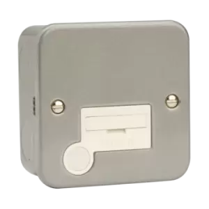 Click Scolmore Essentials Metal Clad 13A Fused Spur Connection Unit - CL050