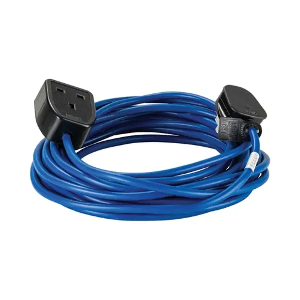 Defender Extension Lead Blue 1.5mm2 13A 10m - 230V