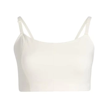 adidas Yoga Studio Light-Support Bra (Plus Size) Womens - White