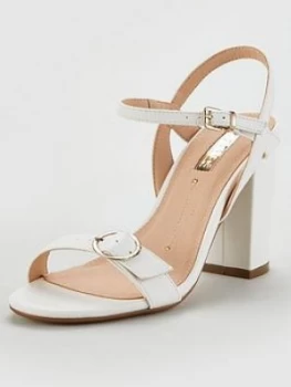 Office Headgirl Heeled Sandal - Off White