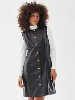 Barbour International Morini Dress - Black, Size 8, Women