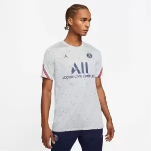 Nike Paris Saint Germain x Jordan Strike Top 2021 2022 - Grey