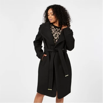 Biba BIBA Billie Belted Coat - black