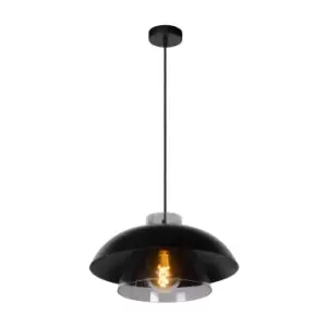 Avonmore Modern Pendant Light - Ø40cm - 1xE27 - Black