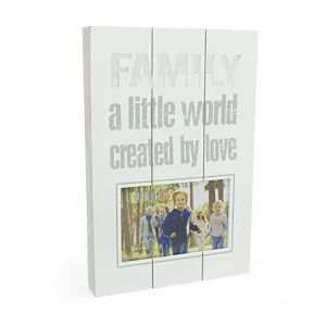 6" x 4" - Celebrations Panel Photo Frame - Family