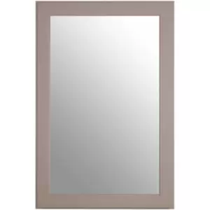 Wall Mirror Bathroom / Bedroom / Hallway Wall Mounted Mirrors Grain Pattern Wall Mirror With Grey Finish / Glass Mirrors For Living Room 2 x 90 x