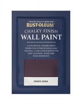 Rust-Oleum Chalky Finish Wall Paint Tester Sachet ; Grape Soda