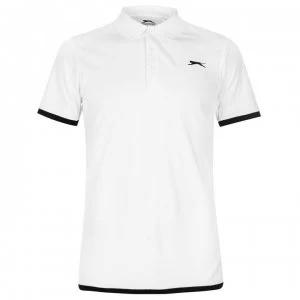 Slazenger Court Polo Mens - White