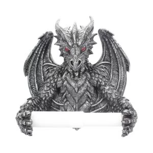 Obsidian Dragon Toilet Roll Holder