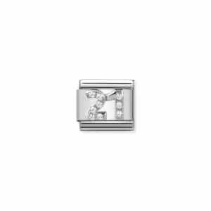 Nomination 330304/19 Composable CL SYMBOLS Steel Cubic Jewellery