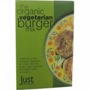 Just Wholefoods Organic Vegetarian Burger Mix 125g