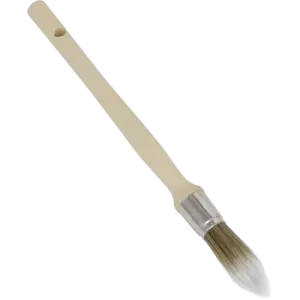 Sealey Wooden Handle Round Sash Paint Brush 15mm