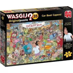 Original Car Boot Capers 1000 Piece Jigsaw Puzzle