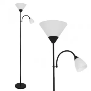 Mozz Black Mother and Child Floor Lamp