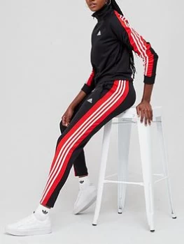 Adidas Teamsport Tracksuit - Black/Red