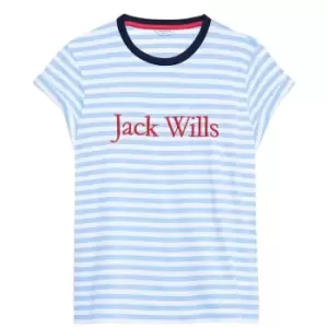 Jack Wills Forstal Boyfriend T-Shirt - Blue