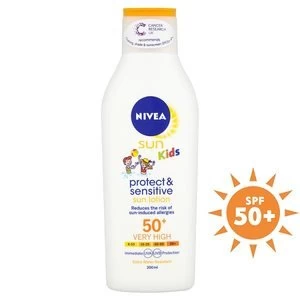 Nivea Sun F50 Kids PnS Lotion