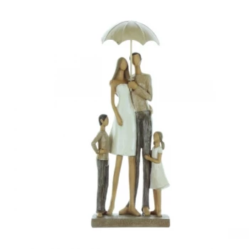 Rainy Day Collection Family Resin Figurine 30cm