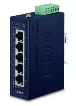 PLANET IGS-500T network switch Unmanaged Gigabit Ethernet...