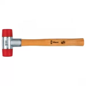 Wera 05000530001 Soft-faced Hammer With Urethane Head Sections 340mm