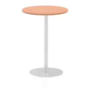 Italia Poseur Table Round 600 Top 1145 High Beech