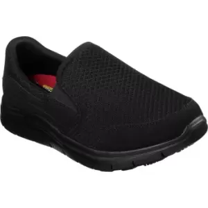 Skechers Cozard Womens Slip Resistant Work Shoes Black Size 7