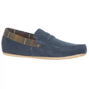 Barbour Mens Porterfield Slippers Navy 11