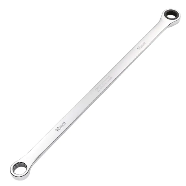 Draper HI-TORQ Metric Extra-Long Double Ring Ratchet Spanner, 16mm