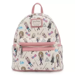 Loungefly Harry Potter Luna Lovegood AOP Mini Backpack