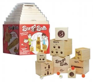 Fat Brain Toys Box and Balls Game.