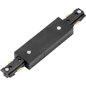 Commercial Track Light Central Connector - 180mm Length - Black PC Rail System