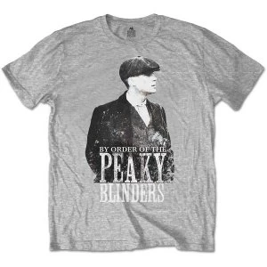 Peaky Blinders - Grey Character Unisex XX-Large T-Shirt - Grey