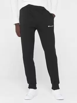 Champion Small Logo Joggers, Black, Size S, Men