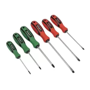 Siegen S0615 Soft Grip Screwdriver Set 6pc