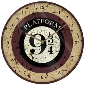 Harry Potter Platform 9 3/4 Clock