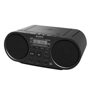 Sony ZS-PS55B CD Boombox with DAB and FM Radio - Black