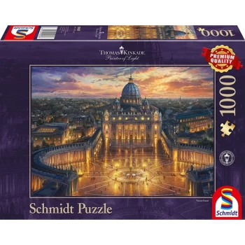 Thomas Kinkade: The Vatican Jigsaw Puzzle - 1000 Pieces