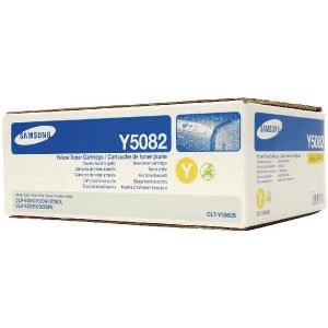 Samsung CLT Y5082S Ylw low Standard Yield Toner Cartridge SU533A