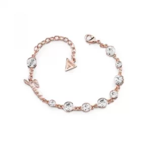 Ladies Guess Crystal Beauty Rose Gold Bracelet